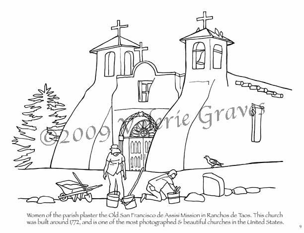 coloring pages nm