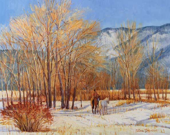 Aspens and Indian valerie graves