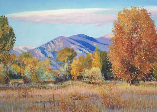 taos Mountain paintting Southwest paintings